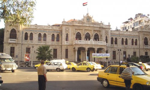hejaz railway station in damascus.jpg